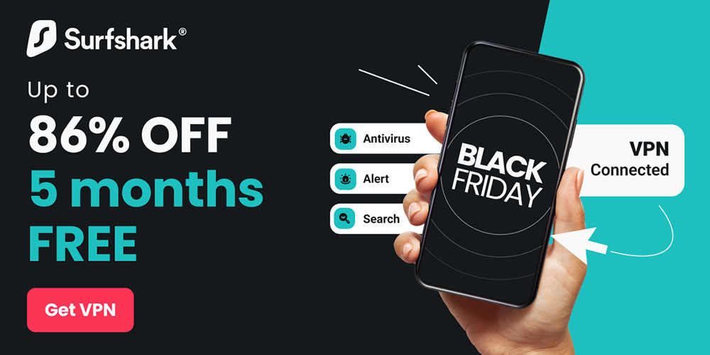 Surfshark VPN Black Friday Promotion