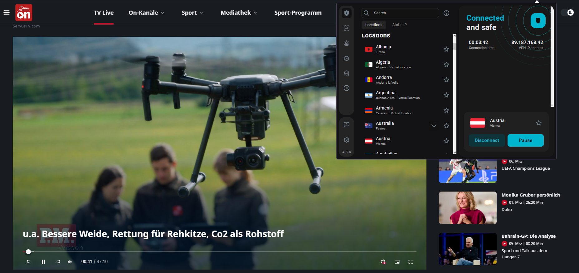 Wsbk Servus Tvnull
