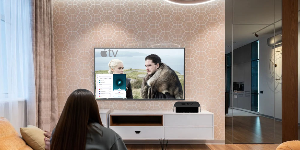 set up Surfshark VPN on Apple TV